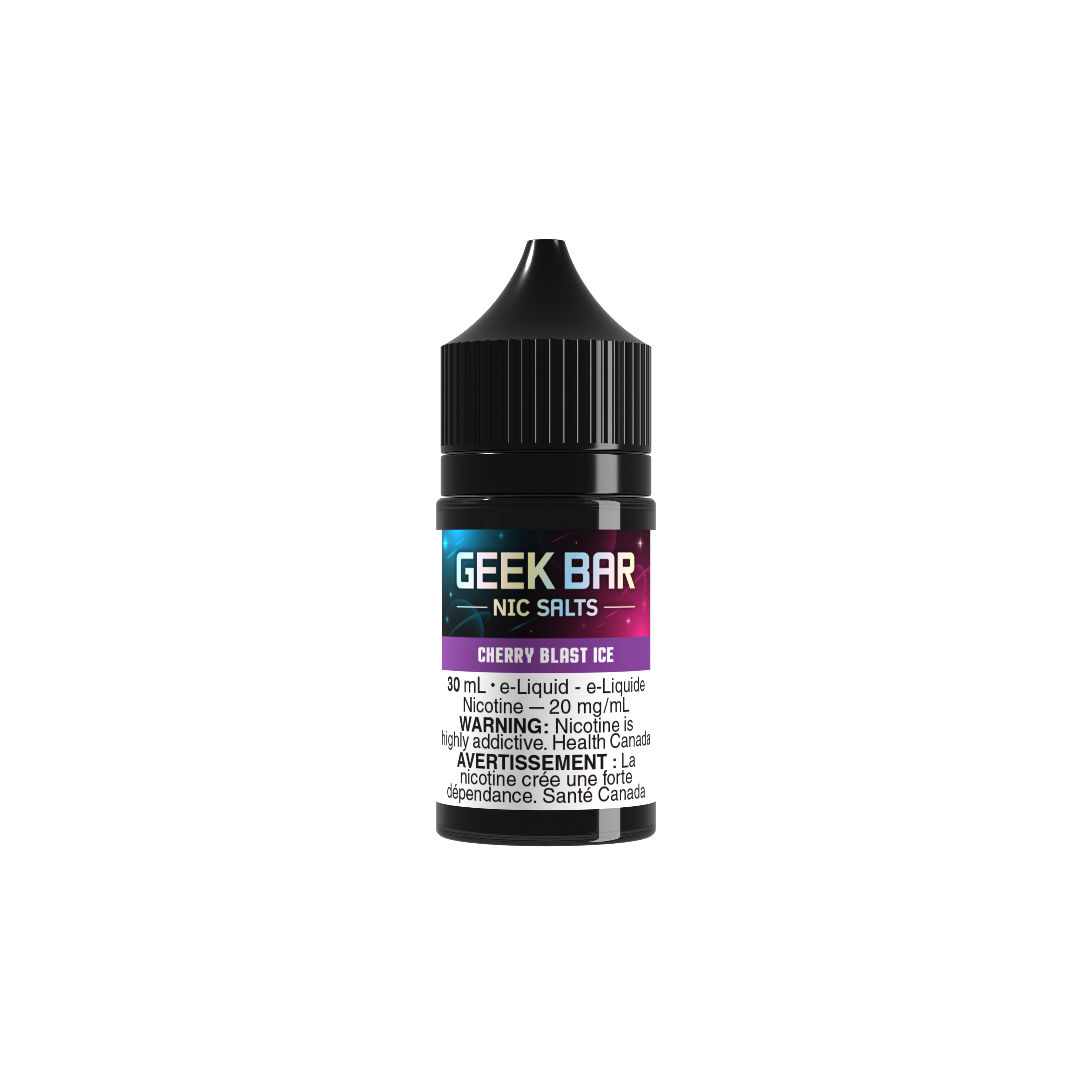 CHERRY BLAST ICE - BY GEEK BAR NIC SALTS (30mL) (ONTARIO)