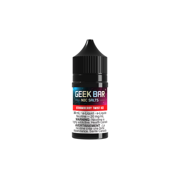 STRAWBERRY TWIST ICE - BY GEEK BAR NIC SALTS (30mL) (ONTARIO)