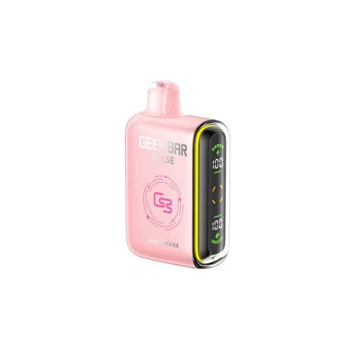 GEEK BAR PULSE DISPOSABLE - JUICY PEACH ICE (ONTARIO)