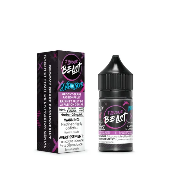 GROOVY GRAPE PASSIONFRUIT GLACÉ - SAVEUR BEAST E LIQUIDE (30mL)