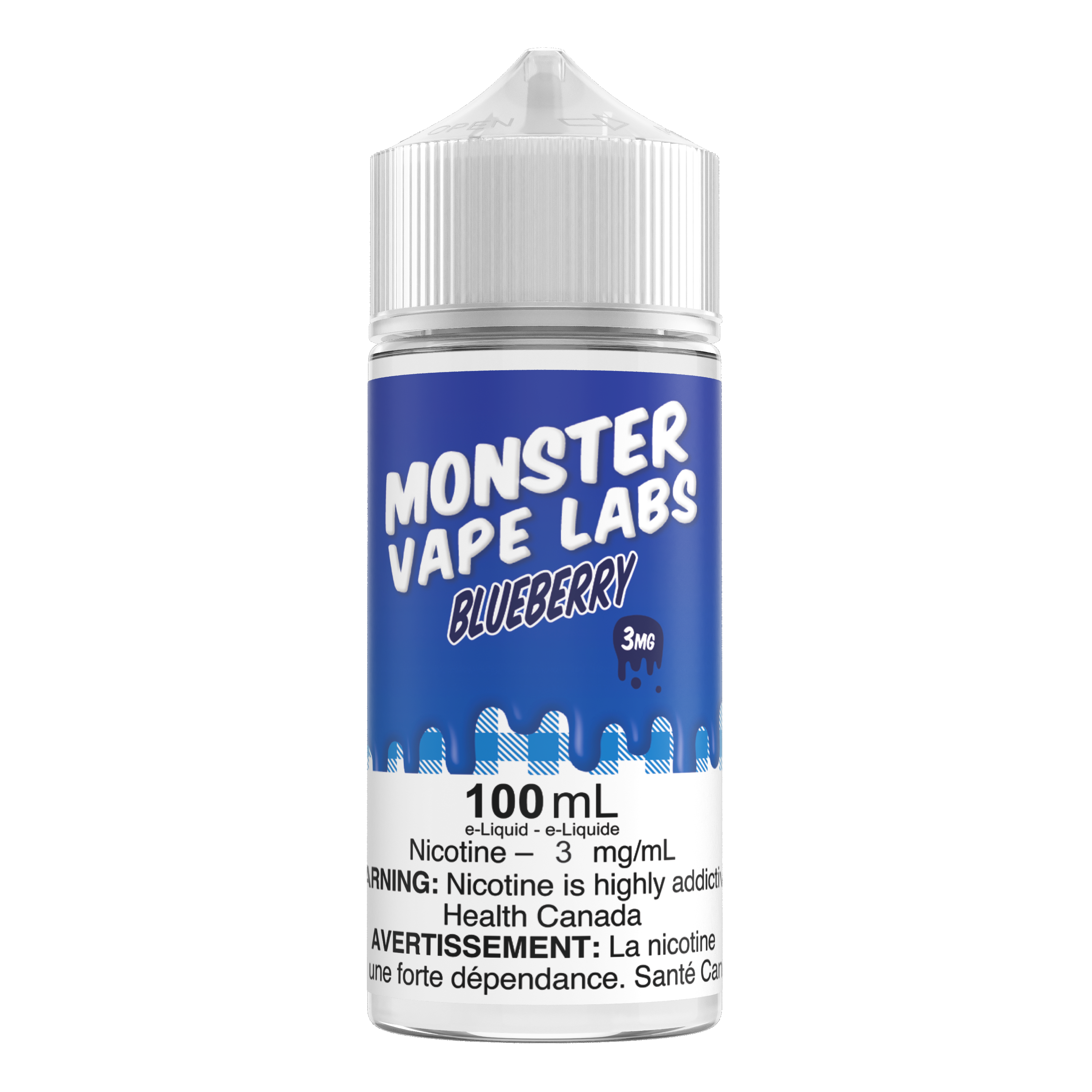 BLUEBERRY - MONSTER VAPE LABS (100mL) (ONTARIO)
