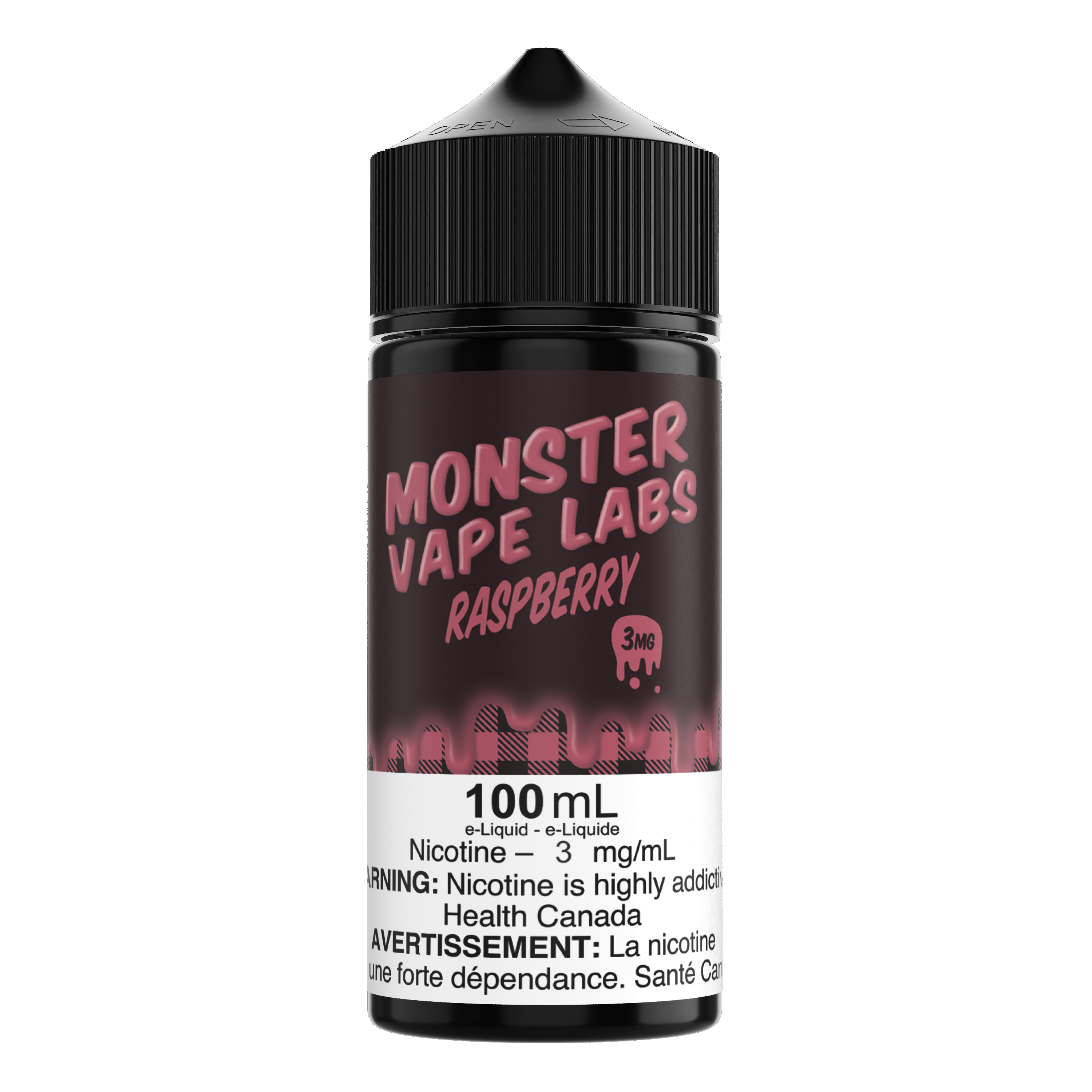 RASPBERRY - MONSTER VAPE LABS (100mL) (ONTARIO)