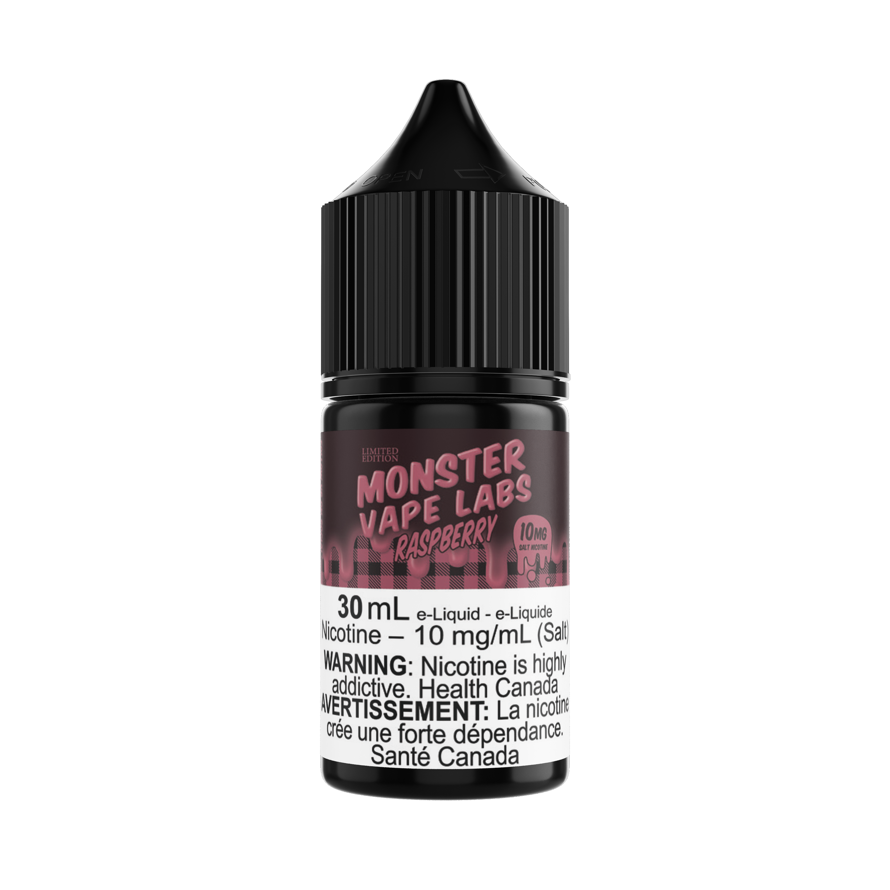 RASPBERRY - MONSTER VAPE LABS SALT (30mL) (ONTARIO)