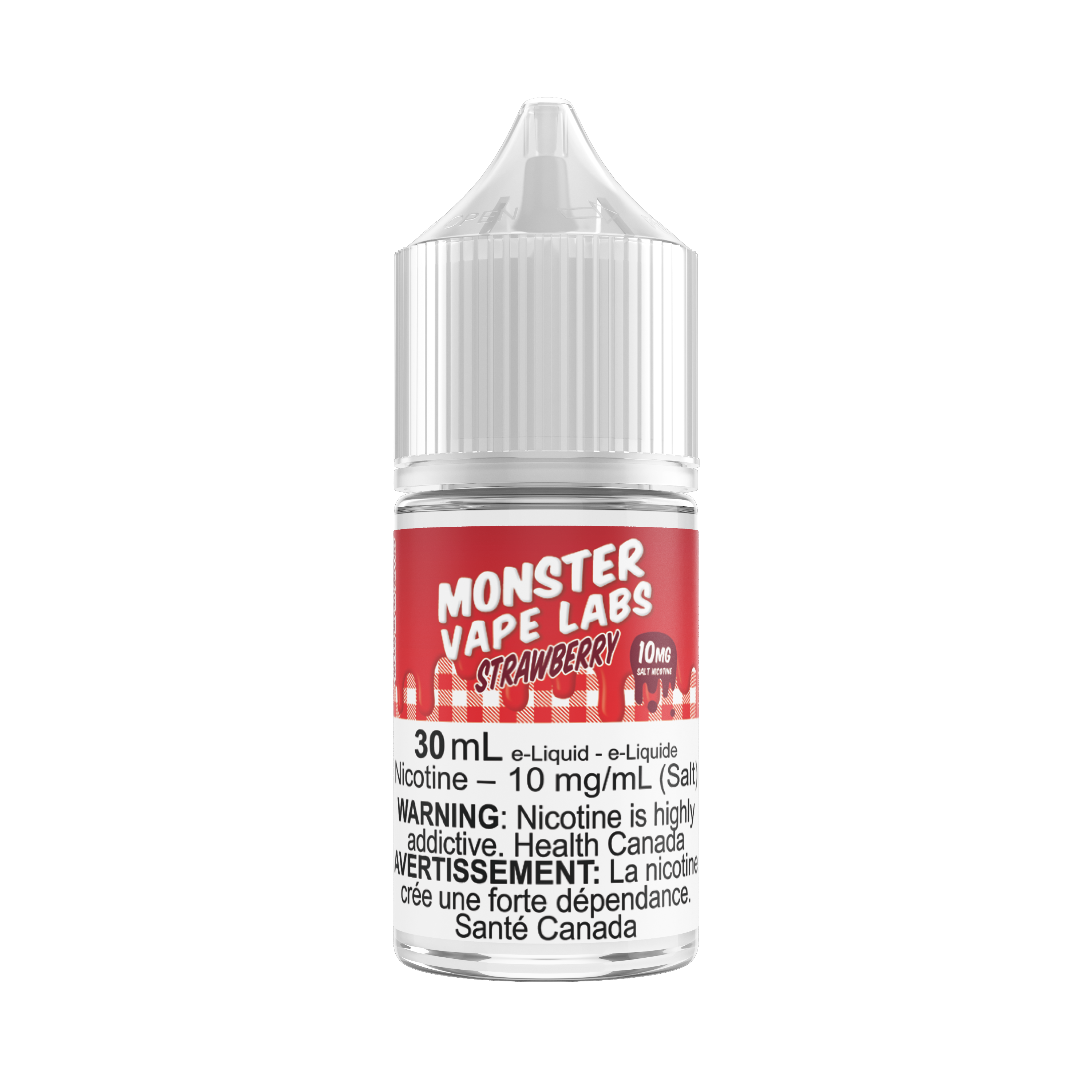 STRAWBERRY - MONSTER VAPE LABS SALT (30mL) (ONTARIO)