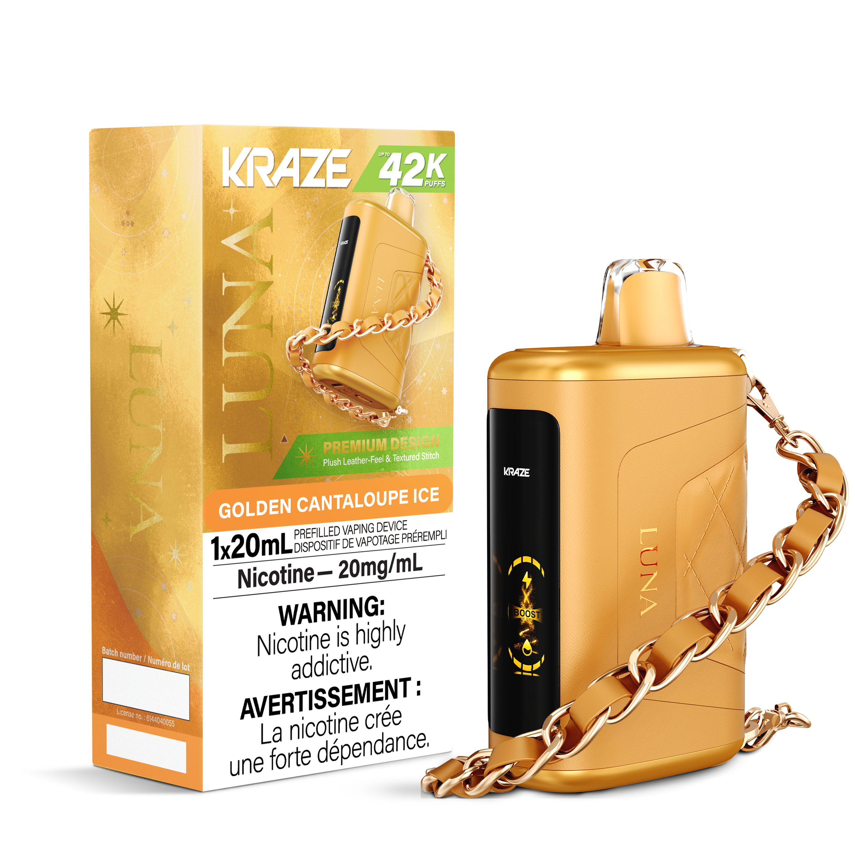 GOLDEN CANTALOUPE ICE - KRAZE LUNA (ONTARIO)