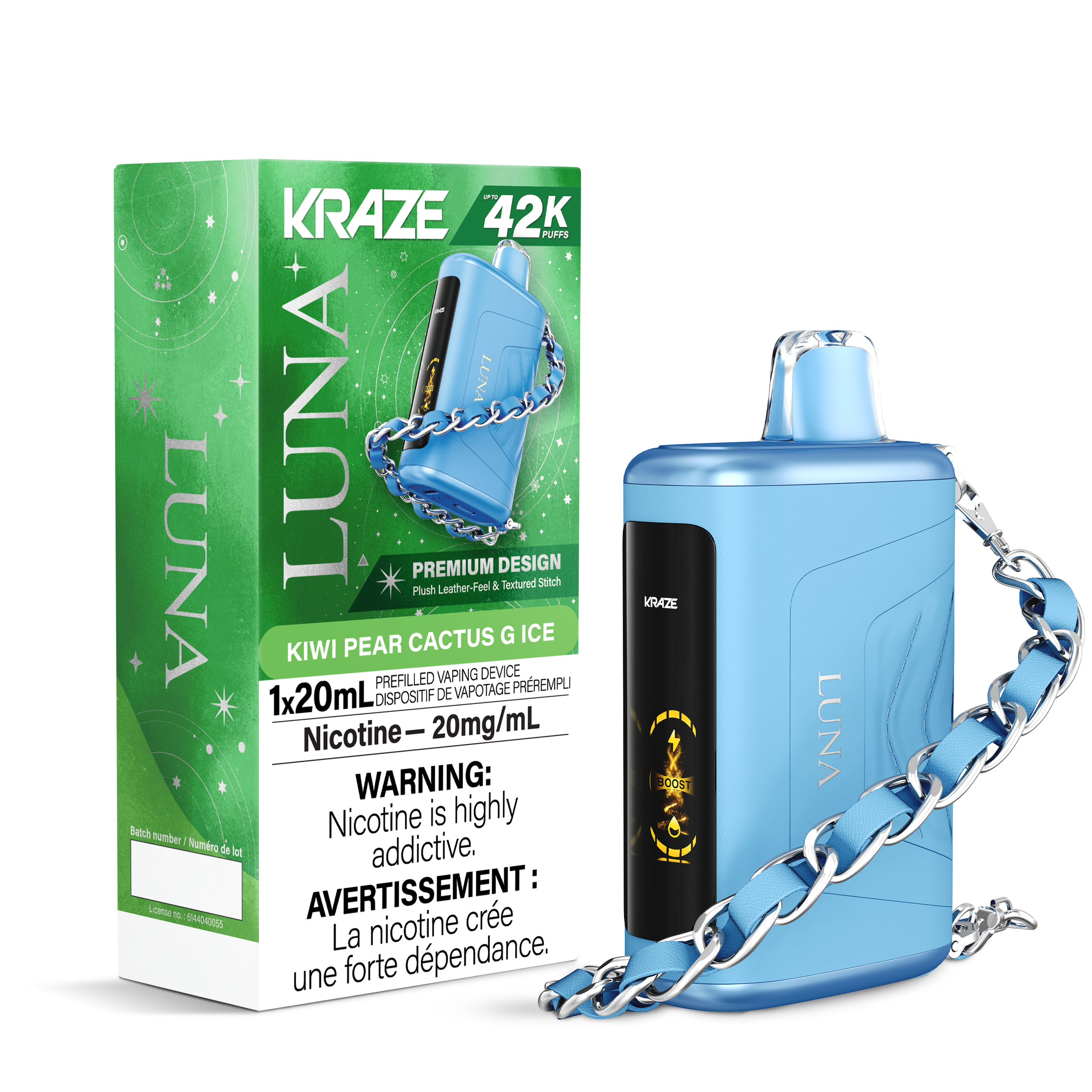 KIWI PEAR CACTUS G ICE - KRAZE LUNA (ONTARIO)