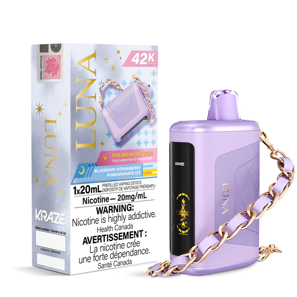 BLUEBERRY STRAWBERRY POMEGRANATE ICE - KRAZE LUNA (ONTARIO)