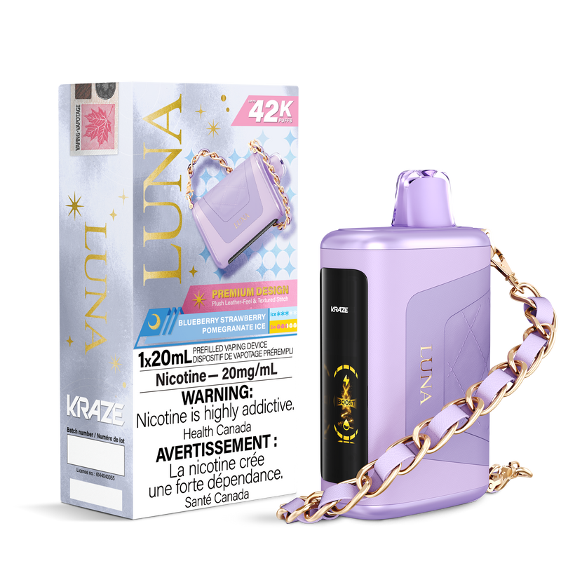 BLUEBERRY STRAWBERRY POMEGRANATE ICE - KRAZE LUNA (ONTARIO)