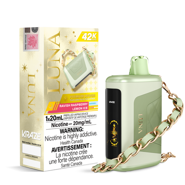 RAVISH RASPBERRY LEMON ICE - KRAZE LUNA (ONTARIO)