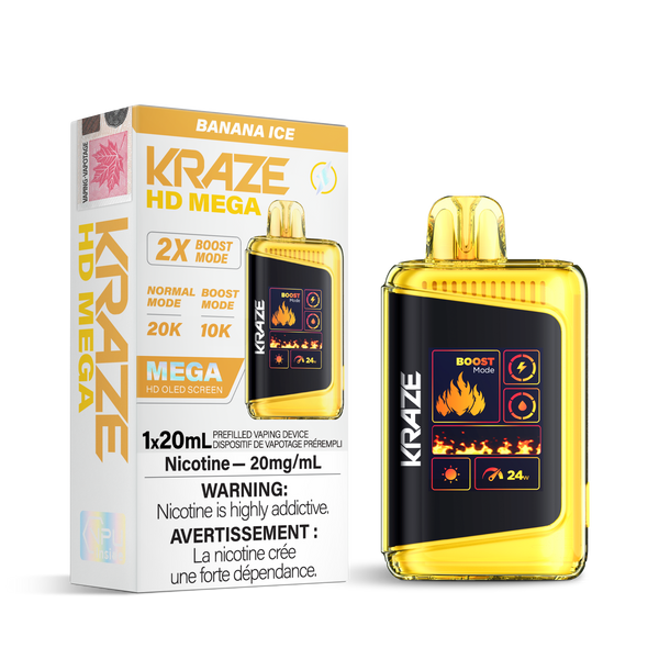 BANANA ICE - KRAZE HD MEGA (ONTARIO)