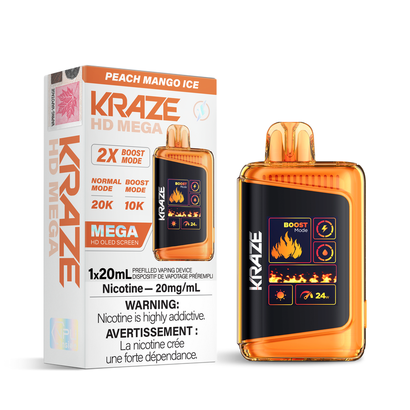 PEACH MANGO ICE-KRAZE HD MEGA