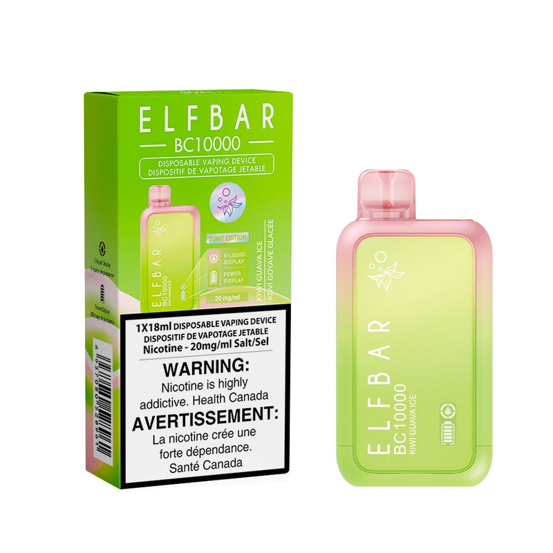 KIWI GUAVA ICE BY ELFBAR BC10000 (18mL)