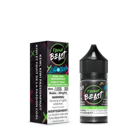 KEWL KIWI PASSIONFRUIT GLACÉ - SAVEUR BEAST E LIQUIDE (30mL)