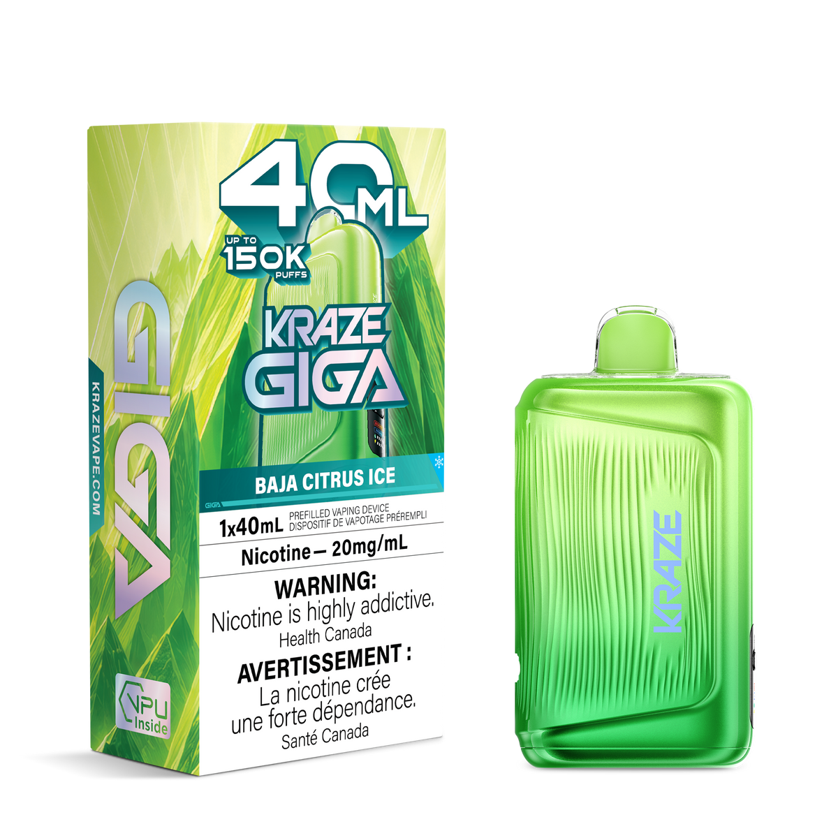 BAJA CITRUS ICE - KRAZE GIGA (40mL)