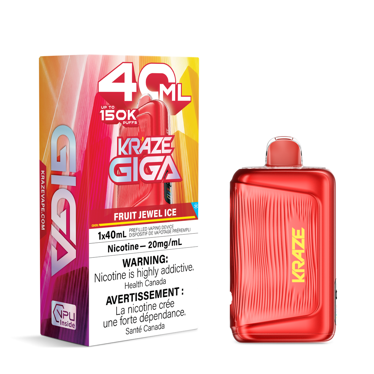 FRUIT JEWEL ICE - KRAZE GIGA (40mL)