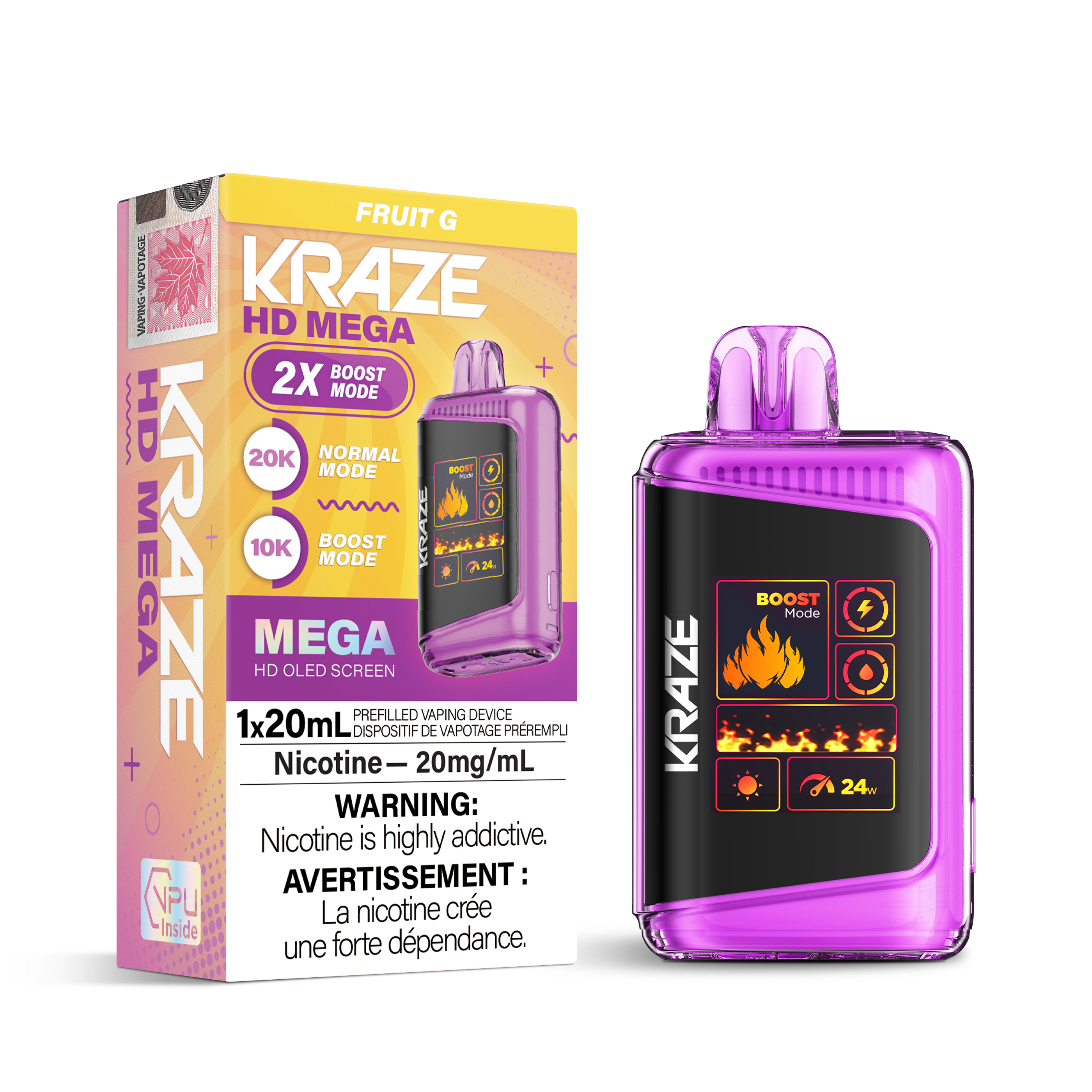 FRUIT G - KRAZE HD MEGA (ONTARIO)