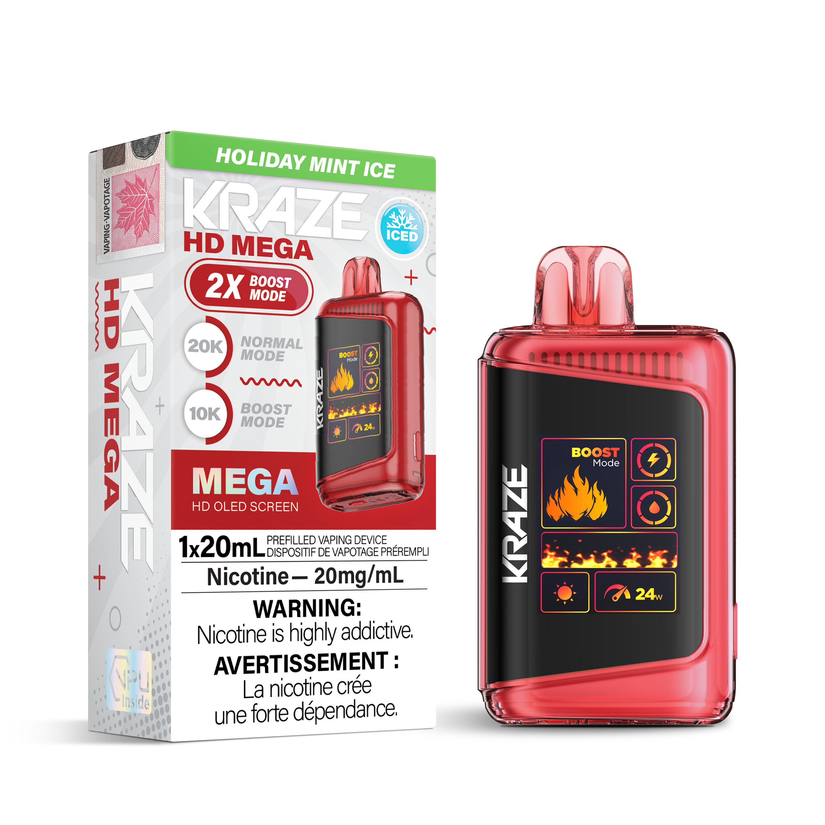 HOLIDAY MINT ICE - KRAZE HD MEGA (ONTARIO)
