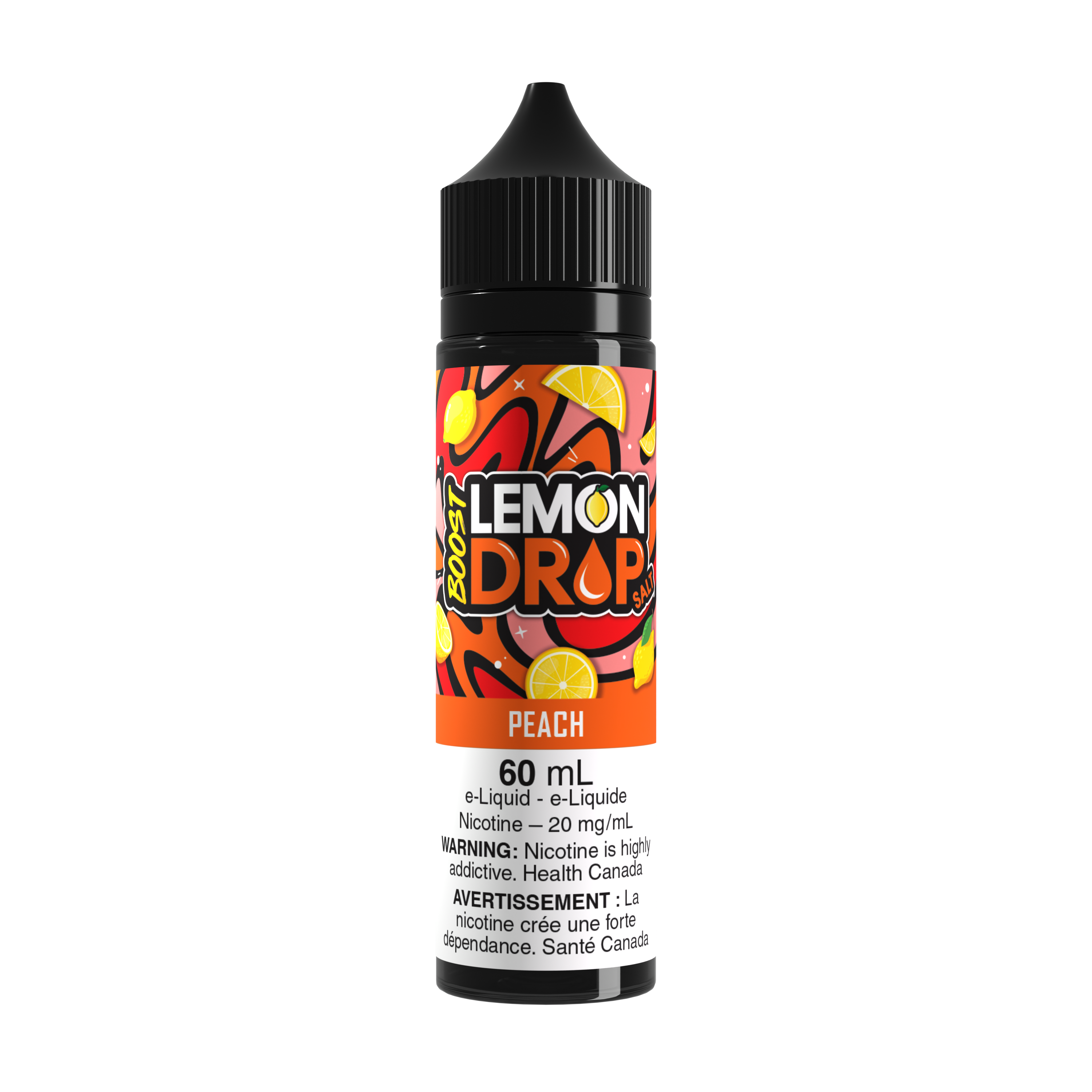 PEACH BY LEMON DROP BOOST SALT (60mL)