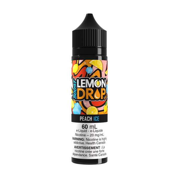 PEACH ICE BY LEMON DROP BOOST SALT (60mL)