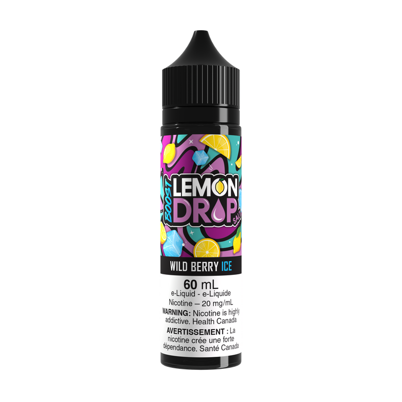 WILD BERRY ICE BY LEMON DROP BOOST SALT (60mL)