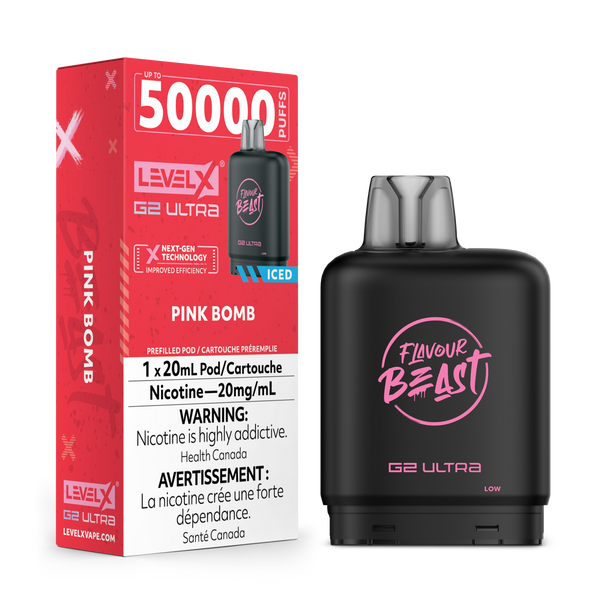 PINK BOMB - FLAVOUR BEAST LEVEL X G2 ULTRA (20mL) (ONTARIO)