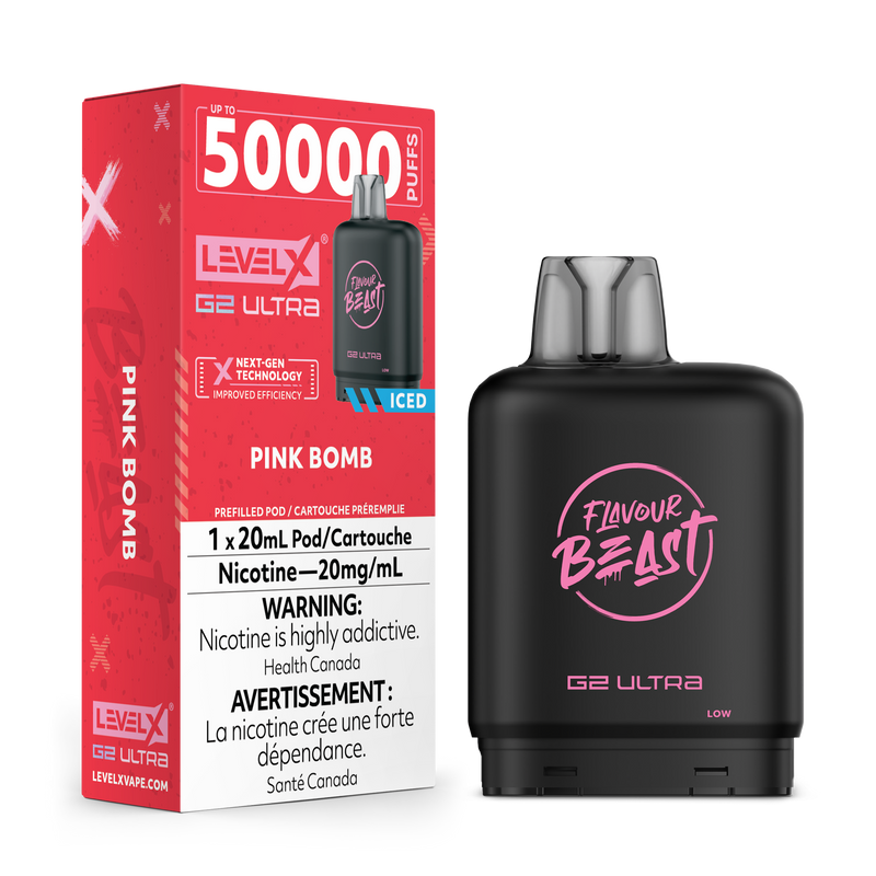 PINK BOMB - FLAVOUR BEAST LEVEL X G2 ULTRA (20mL) (ONTARIO)
