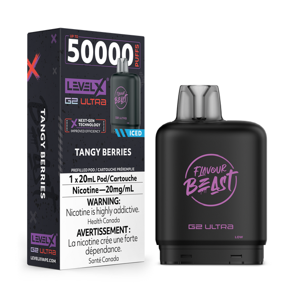 TANGY BERRIES - FLAVOUR BEAST LEVEL X G2 ULTRA (20mL) (ONTARIO)
