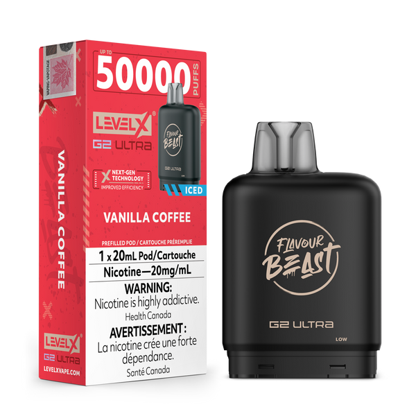 VANILLA COFFEE - FLAVOUR BEAST LEVEL X G2 ULTRA (20mL) (ONTARIO)