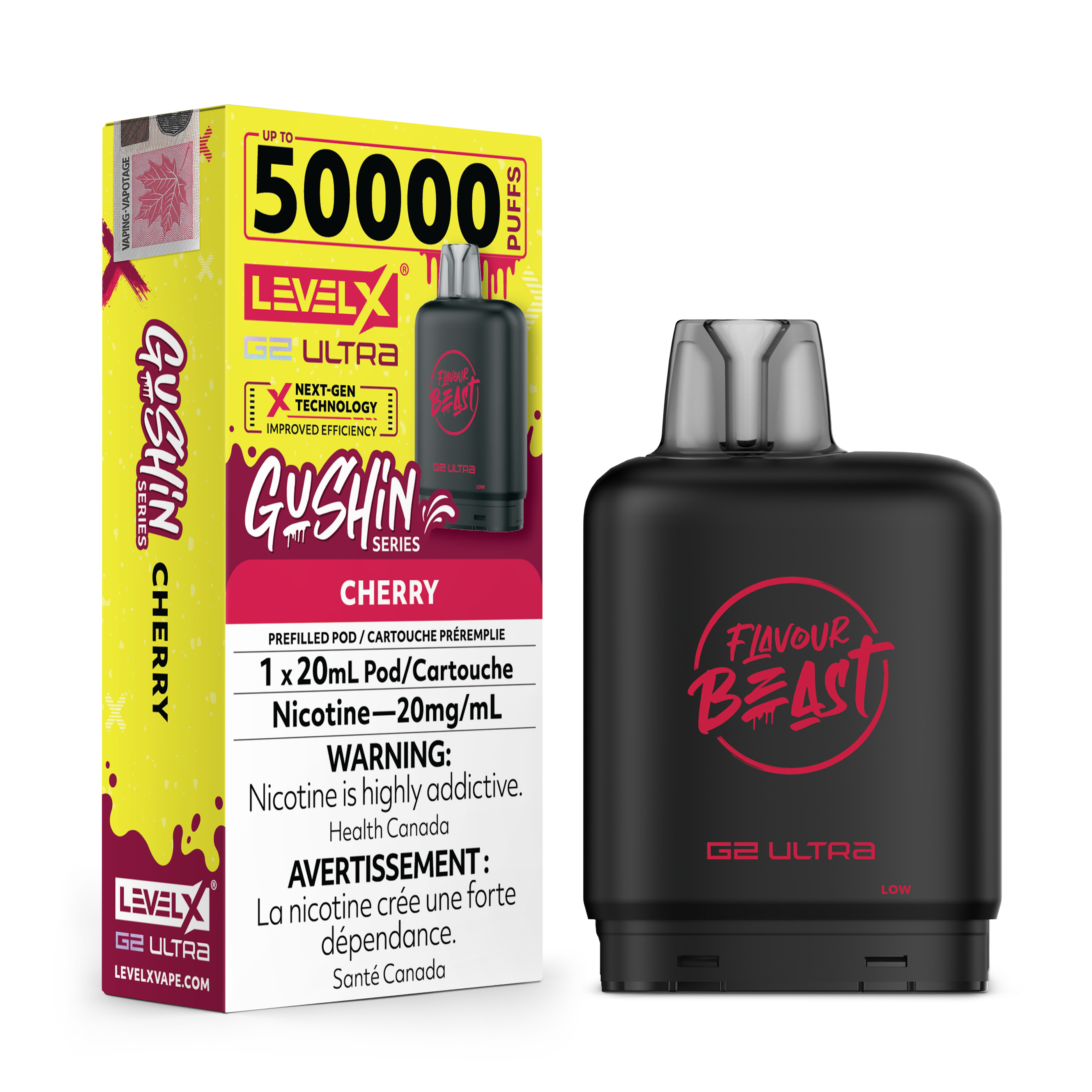 GUSHIN CHERRY - FLAVOUR BEAST LEVEL X G2 ULTRA (20mL) (ONTARIO)