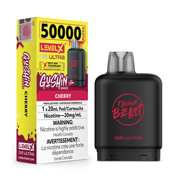 GUSHIN CHERRY - FLAVOUR BEAST LEVEL X G2 ULTRA (20mL) (ONTARIO)