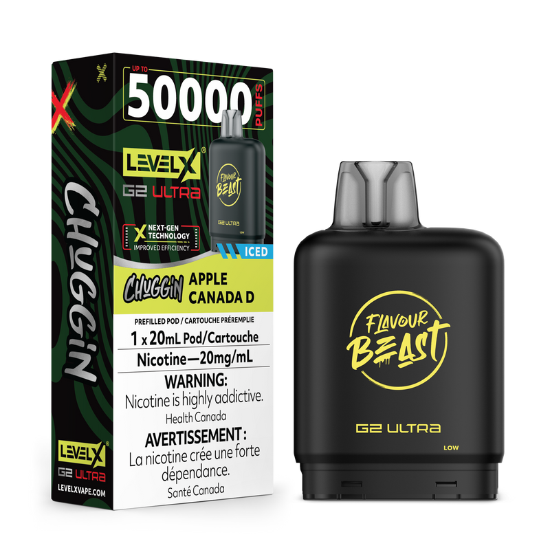 APPLE CANADA D - FLAVOUR BEAST LEVEL X G2 ULTRA (20mL) (ONTARIO)