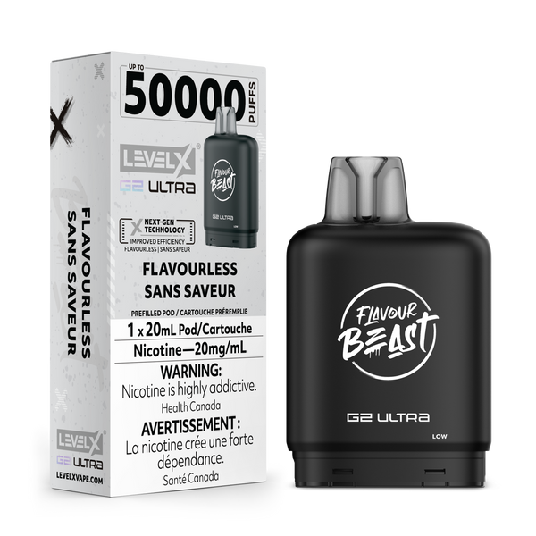 FLAVOURLESS - FLAVOUR BEAST LEVEL X G2 ULTRA (20mL) (ONTARIO)
