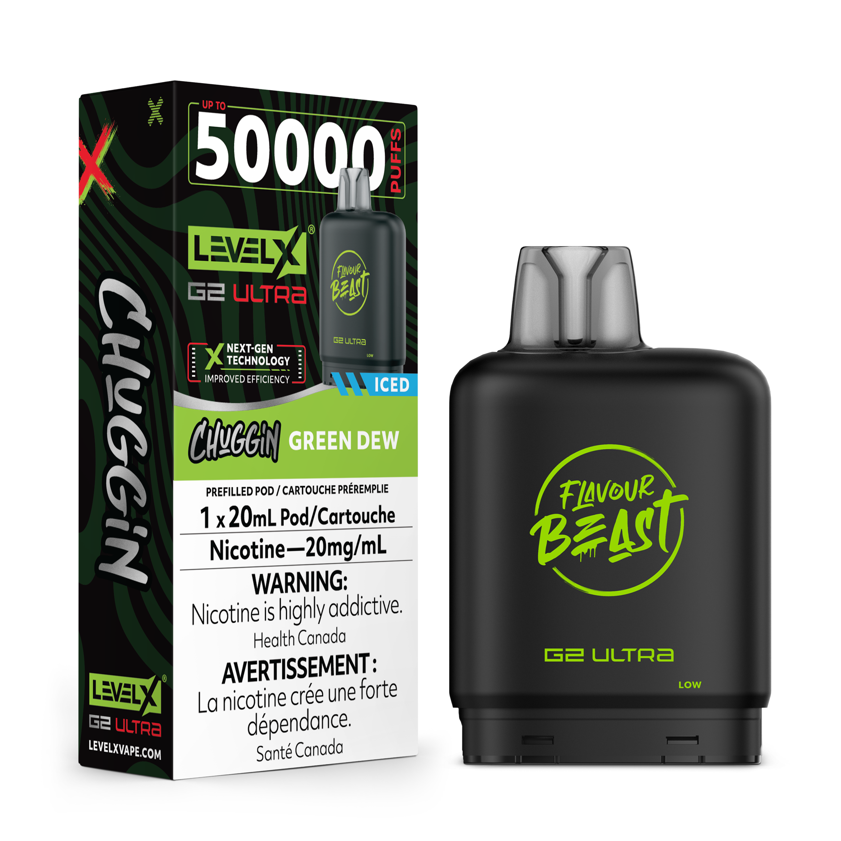 GREEN DEW - FLAVOUR BEAST LEVEL X G2 ULTRA (20mL) (ONTARIO)