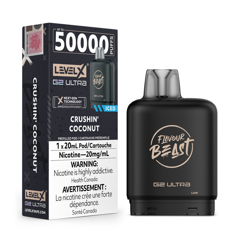 CRUSHIN' COCONUT - FLAVOUR BEAST LEVEL X G2 ULTRA (20mL) (ONTARIO)