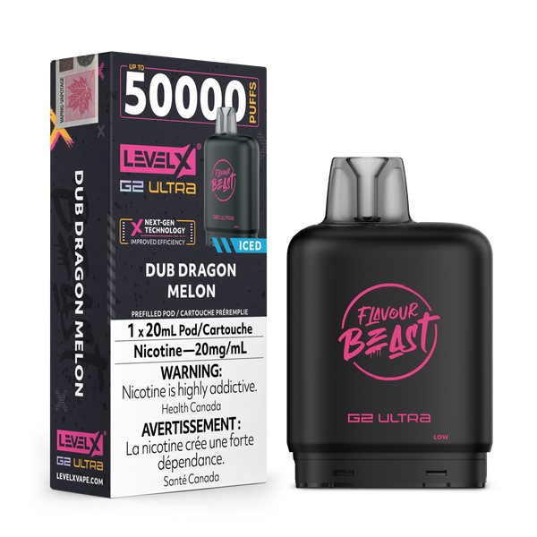 DUB DRAGON MELON - FLAVOUR BEAST LEVEL X G2 ULTRA (20mL) (ONTARIO)