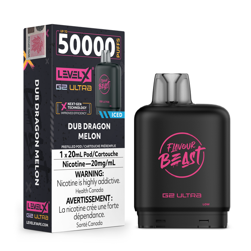 DUB DRAGON MELON - FLAVOUR BEAST LEVEL X G2 ULTRA (20mL) (ONTARIO)