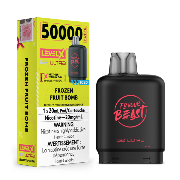 FROZEN FRUIT BOMB - FLAVOUR BEAST LEVEL X G2 ULTRA (20mL) (ONTARIO)