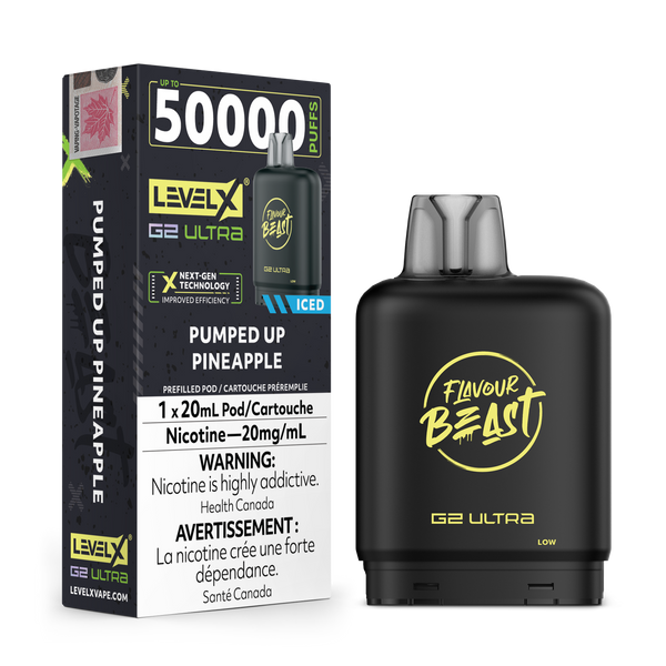 PUMPED UP PINEAPPLE - FLAVOUR BEAST LEVEL X G2 ULTRA (20mL) (ONTARIO)