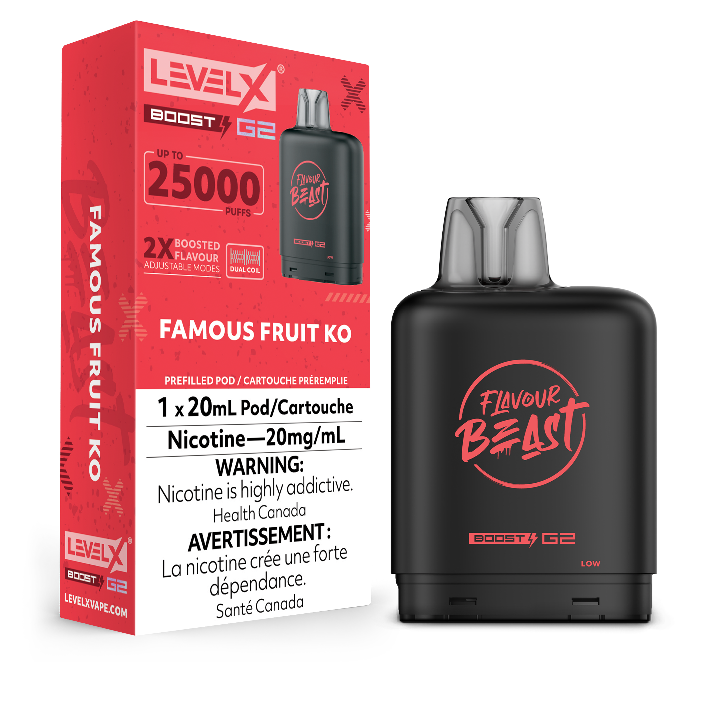 FAMOUS FRUIT KO - LEVEL X FB BOOST (20mL) (ONTARIO)