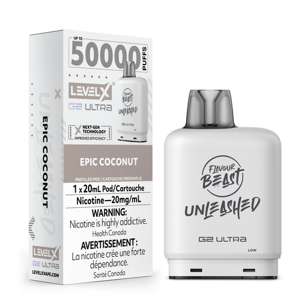 EPIC COCONUT - LEVEL X FB UNLEASHED G2 ULTRA (20mL) (ONTARIO)