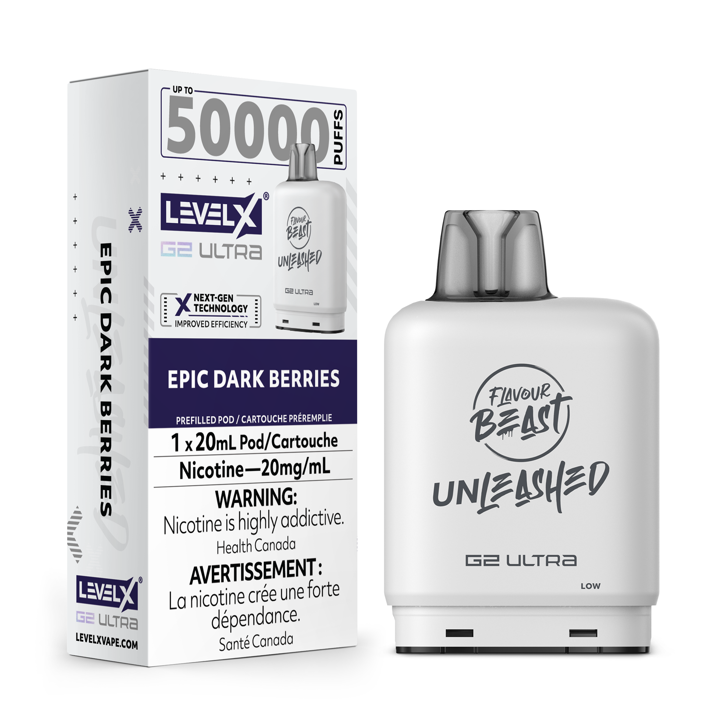 EPIC DARK BERRIES - LEVEL X FB UNLEASHED G2 ULTRA (20mL) (ONTARIO)