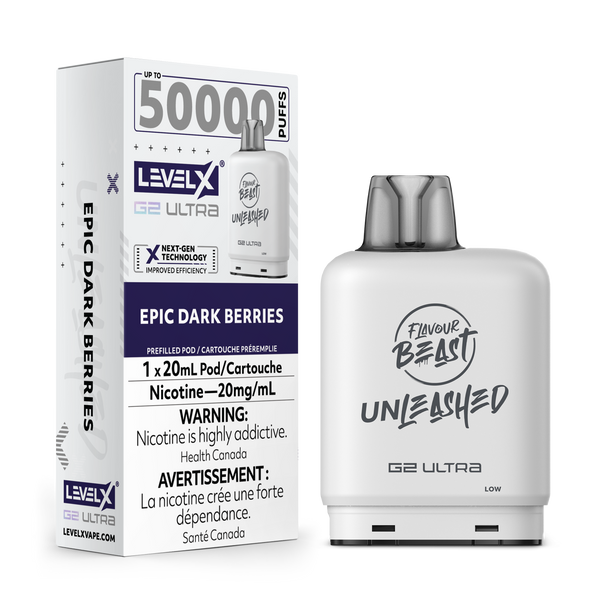 EPIC DARK BERRIES - LEVEL X FB UNLEASHED G2 ULTRA (20mL) (ONTARIO)