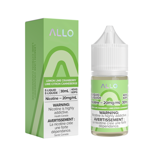 ALLO E LIQUID - LEMON LIME CRANBERRY