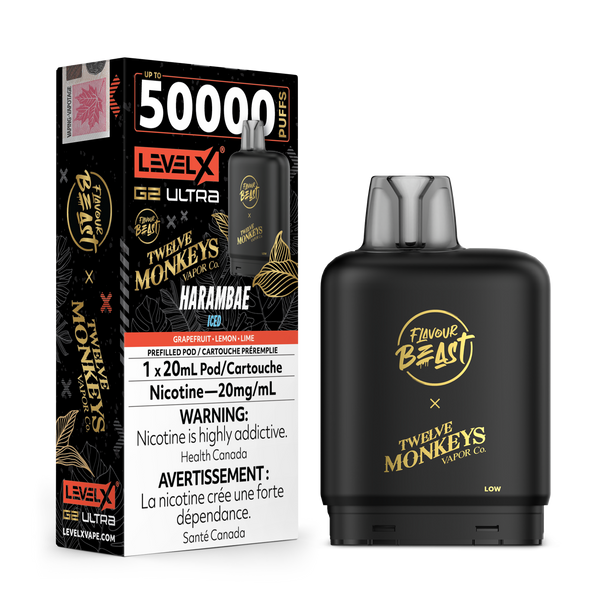 HARAMBE - FB X 12 MONKEYS LEVEL X G2 ULTRA (20mL) (ONTARIO)