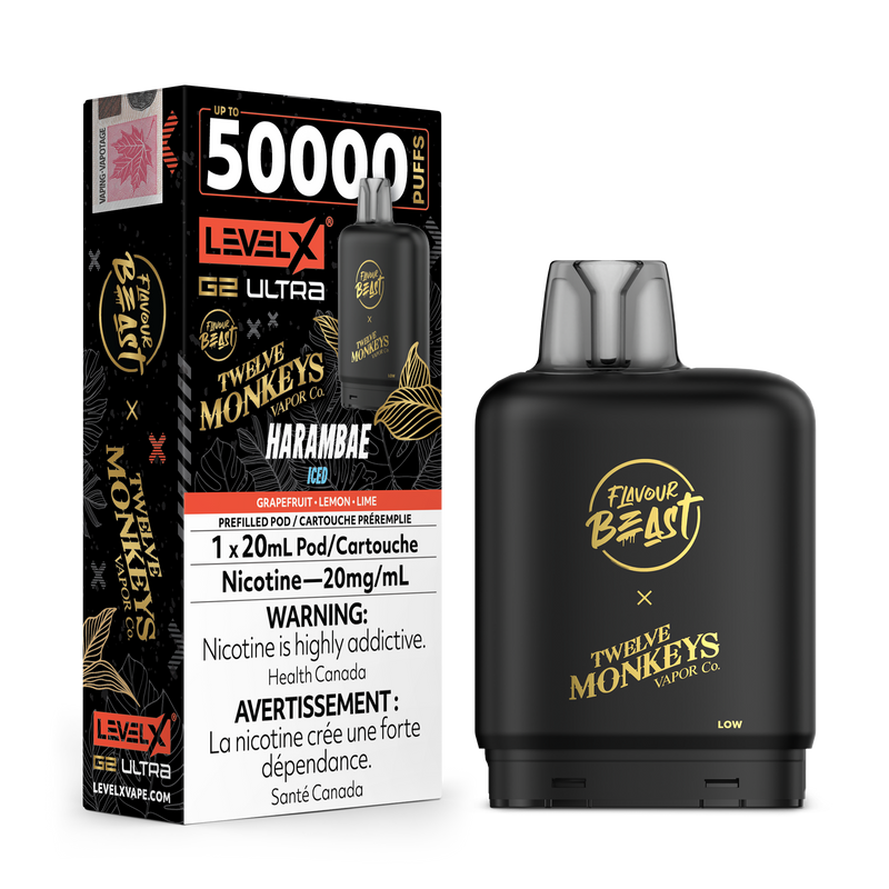 HARAMBE - FB X 12 MONKEYS LEVEL X G2 ULTRA (20mL) (ONTARIO)