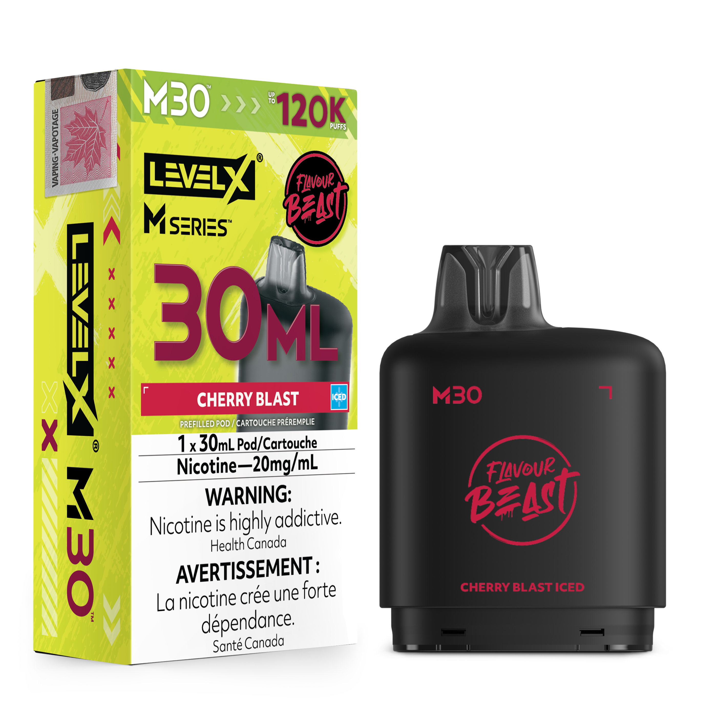CHERRY BLAST ICED - LEVEL X M30 (30mL) *LEVEL X M DEVICE REQUIRED*