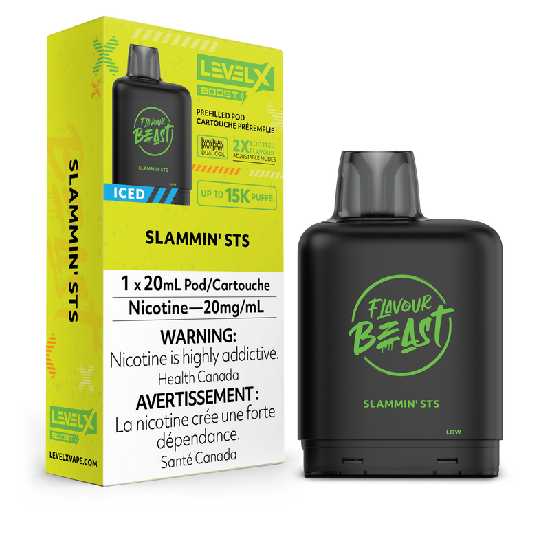 SLAMMIN' STS - POD NIVEAU X SAVEUR BEAST BOOST (20mL)