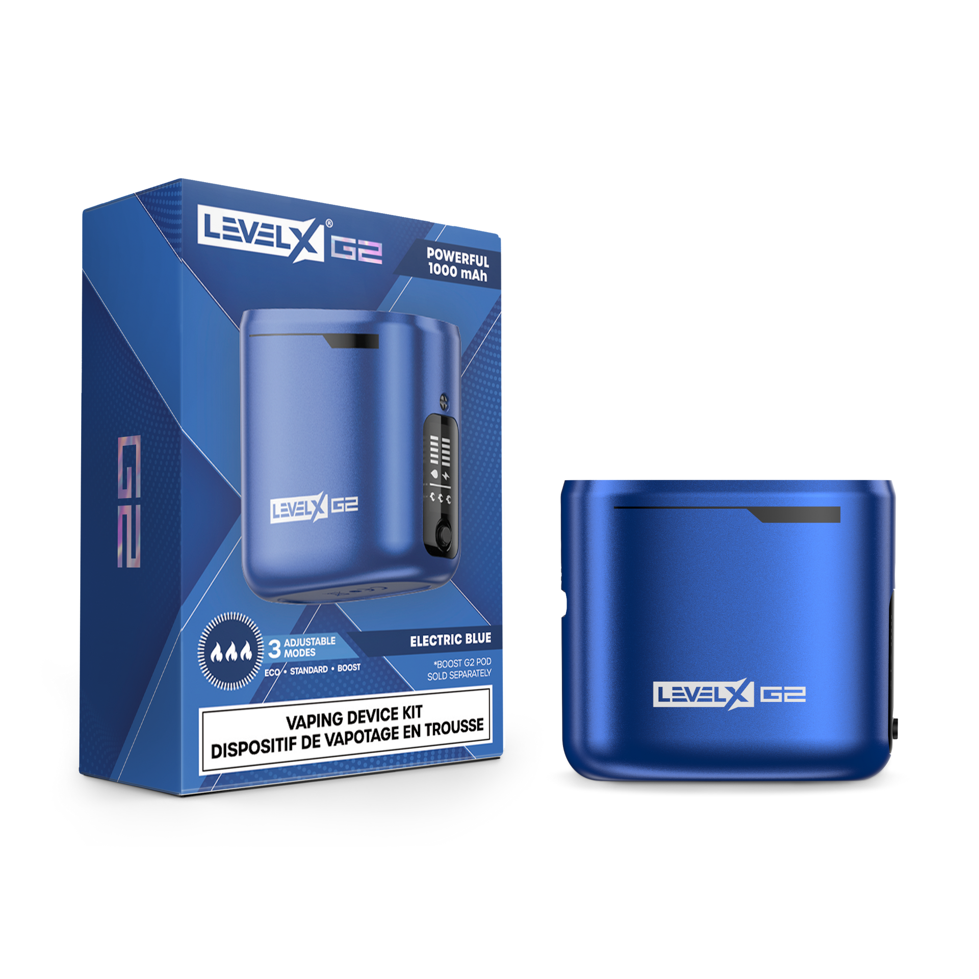 level x vape pod LEVEL X G2 DEVICE KIT (ONLY WORK WITH LEVEL X G2 PODS)