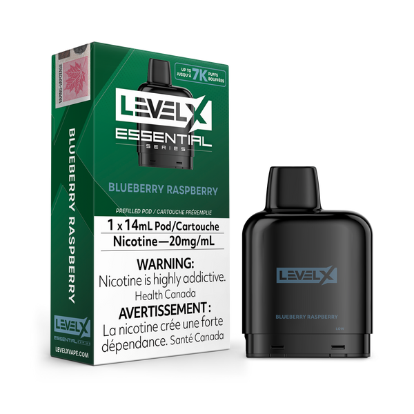 BLUEBERRY RASPBERRY - LEVEL X POD ESSENTIAL SERIES 14mL (ONTARIO)