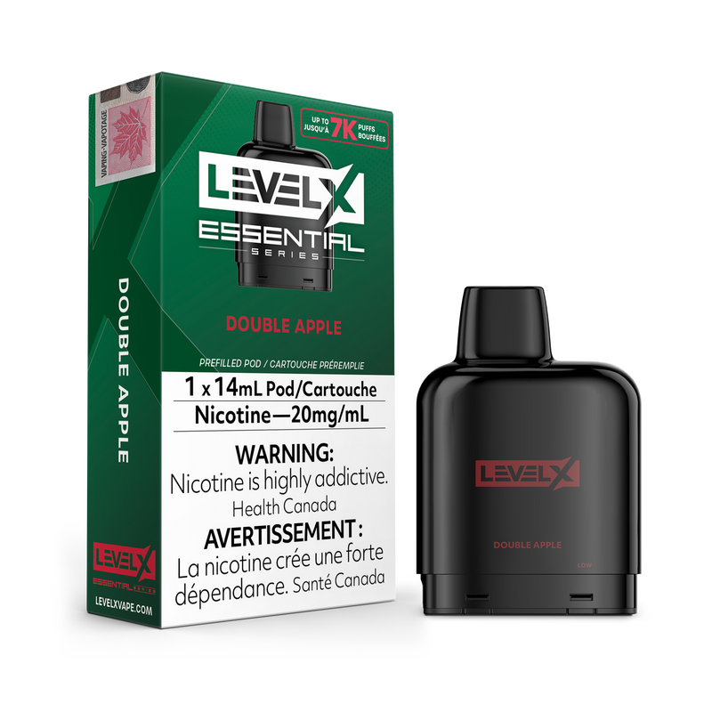 DOUBLE APPLE - LEVEL X POD ESSENTIAL SERIES 14mL (ONTARIO)